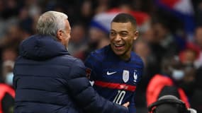 Deschamps et Mbappé