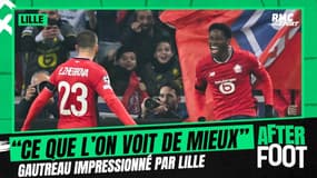 Lille : "Ce que l'on voit de mieux" Gautreau charmé par ce que propose le LOSC de Bruno Genesio cette saison
