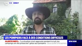 Incendies en Gironde: "Cela ne va pas aller en s'arrangeant", affirme le climatologue Serge Zaka