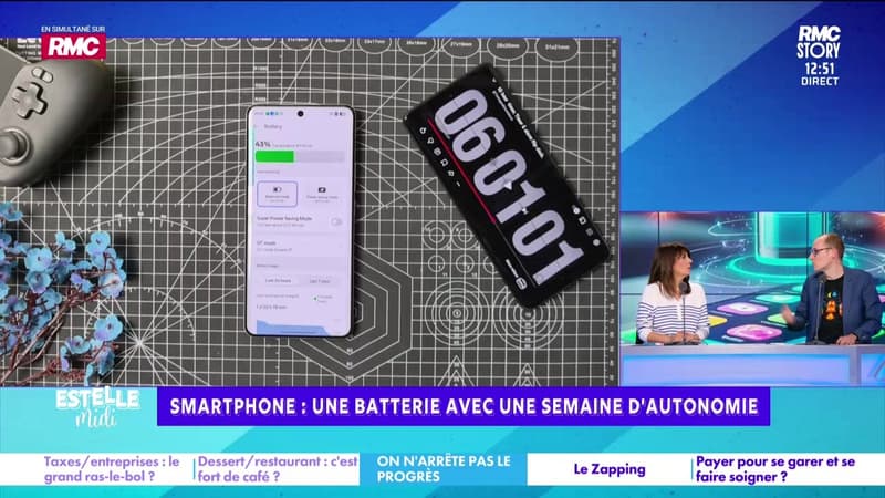 On n'arrête pas le progrès : Smartphone, une batterie avec une semaine d'autonomie - 28/01