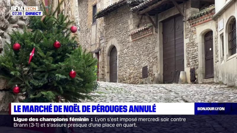 Ain: le marché de Noël de Pérouges a été annulé cette année