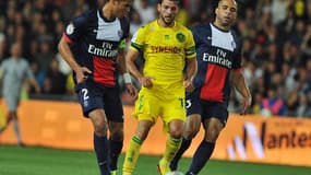 Thiago Silva et Alex au match aller