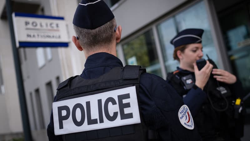 Des policiers en patrouille à Nantes, en Loire-Atlantique, le 21 octobre 2022