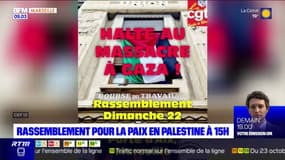 Marseille: un rassemblement pour la paix en Palestine à 15 heures