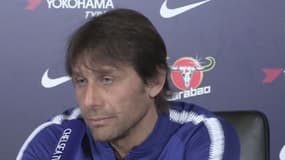 Antonio Conte  en conférence de presse