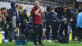 Pierre Mignoni, entraîneur du RC Toulon, 6 octobre 2024