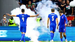 Le match Hongrie-Angleterre dans une ambiance délétère