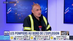 Rémy Chabbouh, pompier de la métropole de Lyon était l'invité du Bonsoir Lyon du 16/10/19