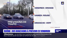 Départs en vacances: des bouchons à prévoir dans l'agglomération lyonnaise