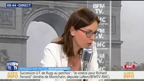 Richard Ferrand au perchoir? "Je voterai pour lui (...) Il n'est pas mis en examen", déclare la députée Amélie de Montchalin (LaRem)