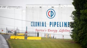 Un site de stockage de Colonial Pipeline, le 12 mai 2021 à Charlotte, en Caroline du Nord