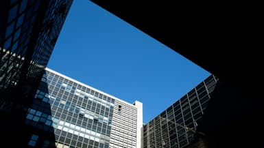 Vue du ministère français de l'Économie et des Finances, surnommé "Bercy", le 22 juillet 2020, à Paris