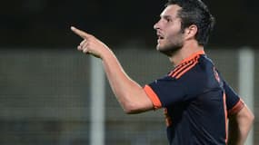 André-Pierre Gignac, double buteur contre Guingamp