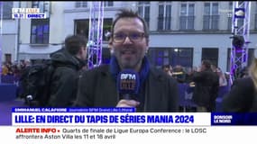 Séries Mania: les stars commencent à défiler sur le tapis violet à Lille