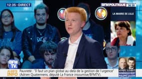 Adrien Quatennens l'assure, "La France Insoumise peut gagner à Lille"