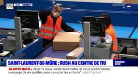 À Saint-Laurent-de-Mure, le rush au centre de tri à l'approche de Noël