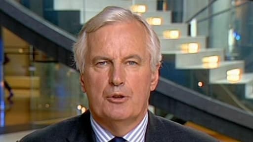 Michel Barnier, le Commissaire européen français, se réjouit d'un accord sur l'Union bancaire.