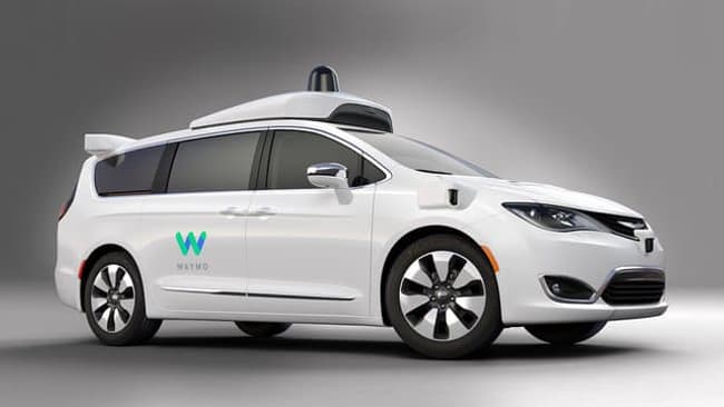 Le lidar sur le toit donne un aspect "ambulance" du plus bel effet