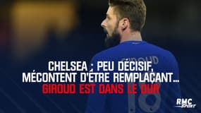 Chelsea : Peu décisif, mécontent d'être remplaçant... Giroud est dans le dur
