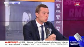Convoqué pour une possible mise en examen, Jordan Bardella évoque "un jihadisme judiciaire"
