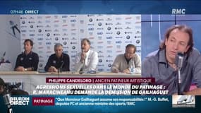 "Gailhaguet a très peu de choix que de préparer son départ" estime Philippe Candeloro