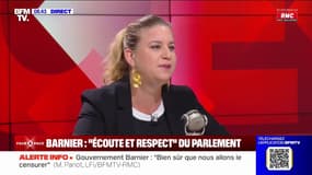 "Je ne vois pas ce qui a été irrespectueux dans ce que j'ai dit au Premier ministre": Mathilde Panot (LFI) réagit à la petite phrase de Michel Barnier