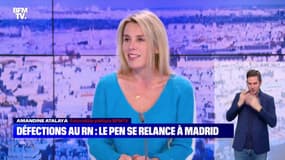 Défections au RN : Le Pen se relance à Madrid - 29/09