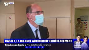 La relance au cœur du premier déplacement du Premier ministre Jean Castex 