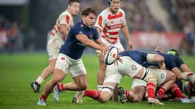 Antoine Dupont avec le XV de France face au Japon, le 9 novembre 2024