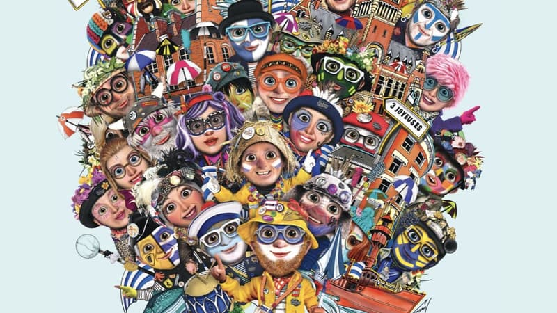 L'affiche du carnaval de Dunkerque pour l'année 2025