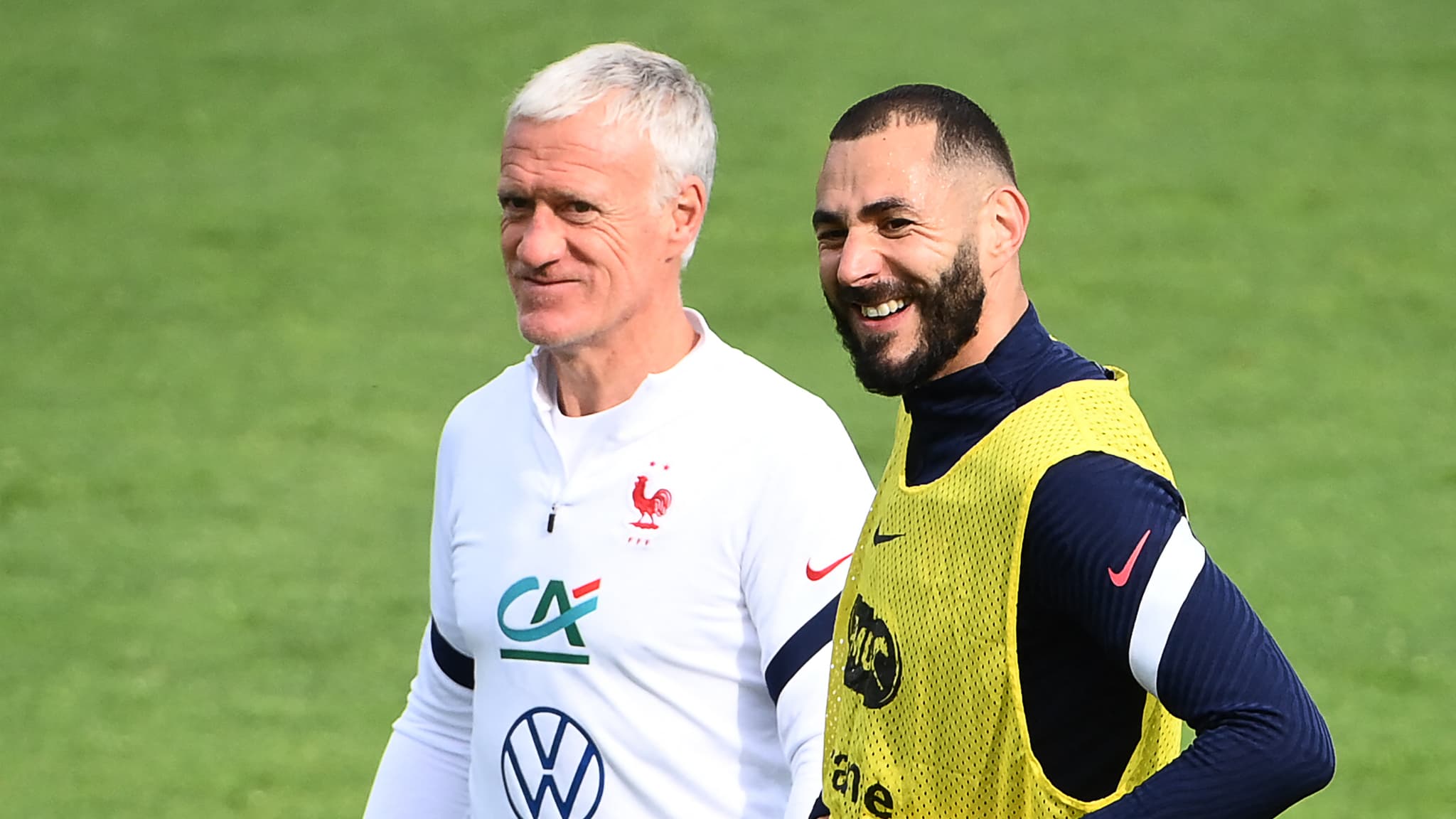 Deschamps et Benzema Deschamps et Benzema