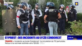Saint-Priest: des débordements devant le lycée Condorcet entre lycéens et policiers
