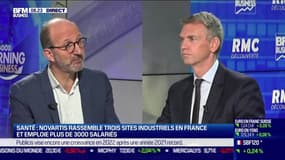 Frédéric Collet (Novartis France) : Novartis a triplé son résultat net en 2021 - 03/02