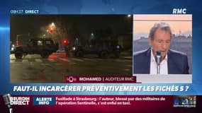 Strasbourg: Mohamed, auditeur RMC: "Fiché S ou pas fiché S, j'estime qu'une personne qui a commis ces actes au nom de l'Islam, on lui retire sa carte d'identité."