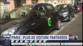 Paris: bientôt plus de places de stationnement dédiées à l'autopartage