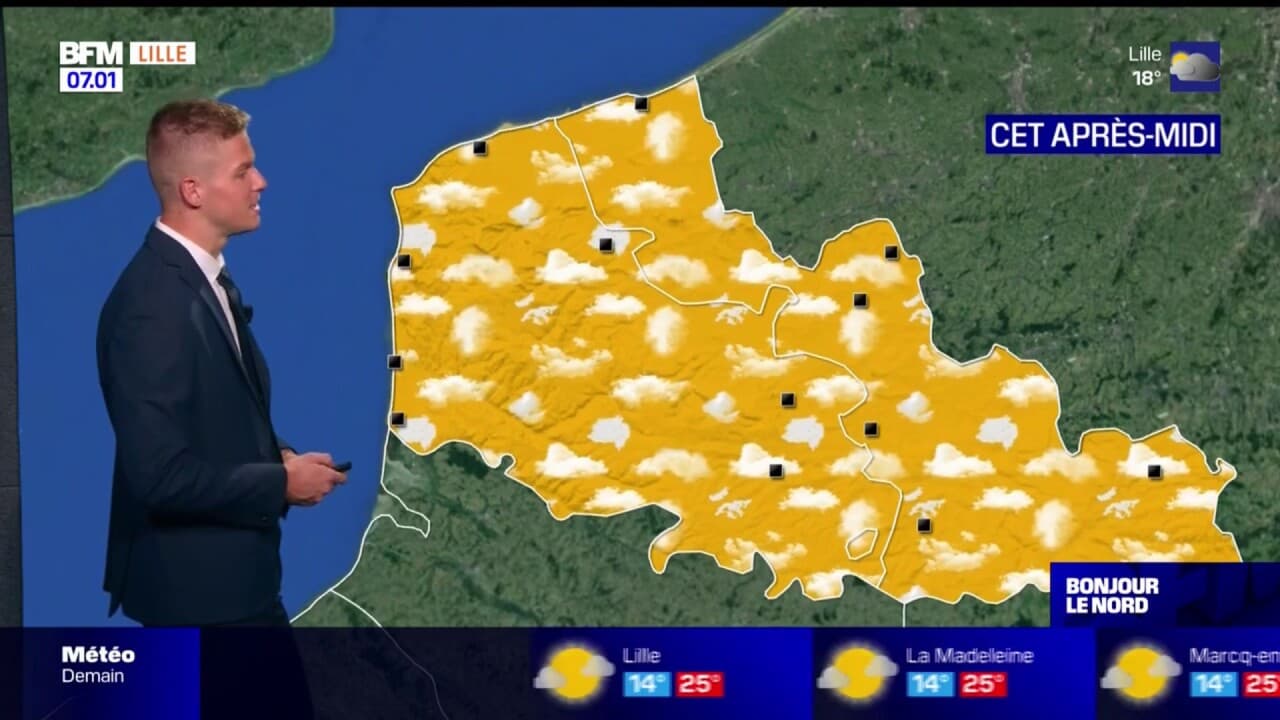 Météo Nord-Pas-de-Calais: des nuages encore nombreux ce mercredi, jusqu ...