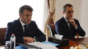 Emmanuel Macron et Sébastien Lecornu en décembre 2024.