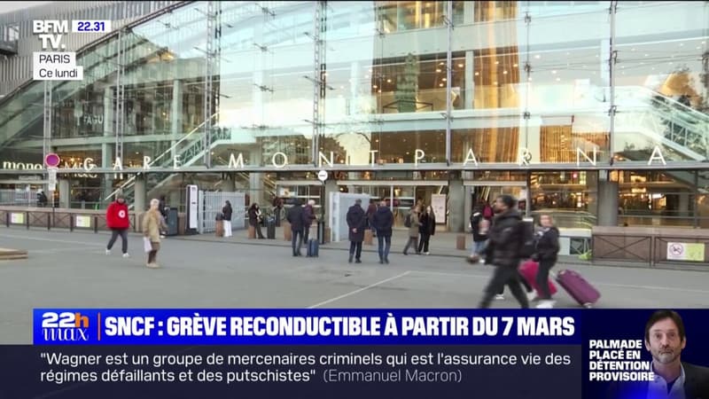 SNCF: les syndicats s'accordent sur une grève reconductible contre la réforme des retraites