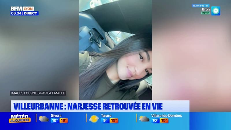 Villeurbanne : la jeune Narjesse a été retrouvée en vie  (1/1)