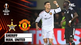 Sheriff - Manchester United : Penalty et premier but de la saison pour Ronaldo 