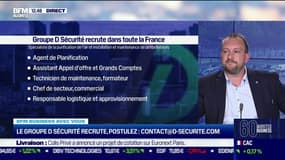 Le groupe D sécurité recrute en CDI