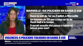 Marseille: des policiers toujours en garde à vue pour des faits de violences en réunion en marge des émeutes