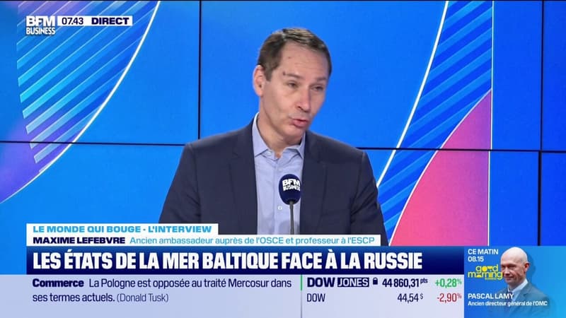 Les états de la mer baltique face à la Russie