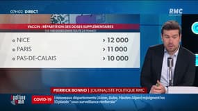 Le gouvernement annonce un intensification de la vaccination dans les départements en surveillance renforcée