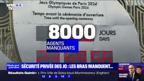 À moins de 100 jours du coup d'envoi des JO, 8000 agents de sécurité manquent à l'appel pour combler les besoins estimés