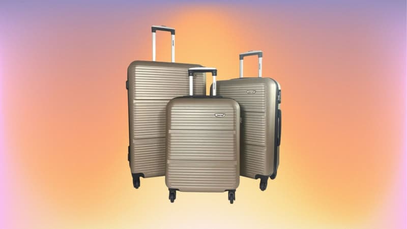 Ce lot de 3 valises à moins de 90 euros est absolument parfait pour partir en vacances