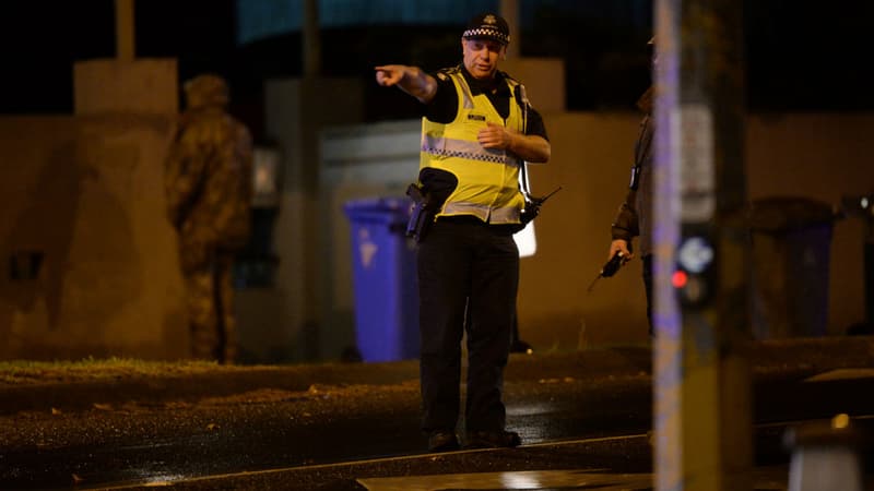 Un policier à Brighton, dans la banlieue de Melbourne, le 5 juin 2017