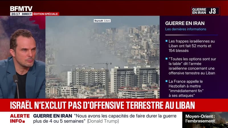 Après les frappes du Hezbollah en Israël, "il y a une mise au ban politique et idéologique du Hezbollah sur la scène politique libanaise", estime David Khalfa