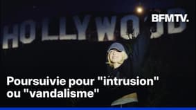 Pour promouvoir sa marque de lingerie, Sydney Sweeney décore le "Hollywood sign" de soutiens-gorge 