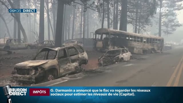 Incendies en Californie: "Il y avait des gens qui brûlaient dans leurs voitures"